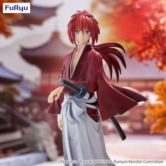 Rurouni Kenshin Kenshin Himura Statue Trio Try It 19cm
