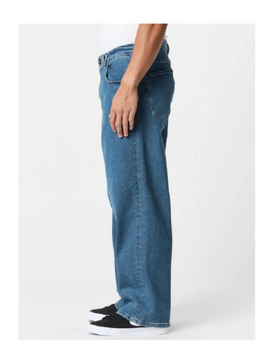 Chillow Men's Jeans Pants with Loose Fit Blue