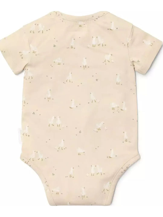 Little Dutch Beige Baby Bodysuit