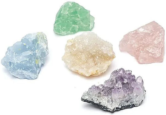 Geschenkbox 5 Kristalline Natürliche Steine Earth's Treasures Collection