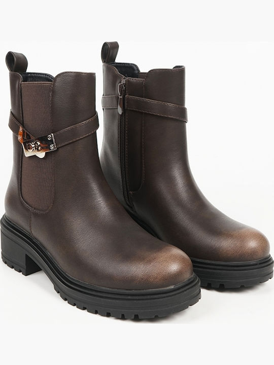 Women's Ankle Boots Brown