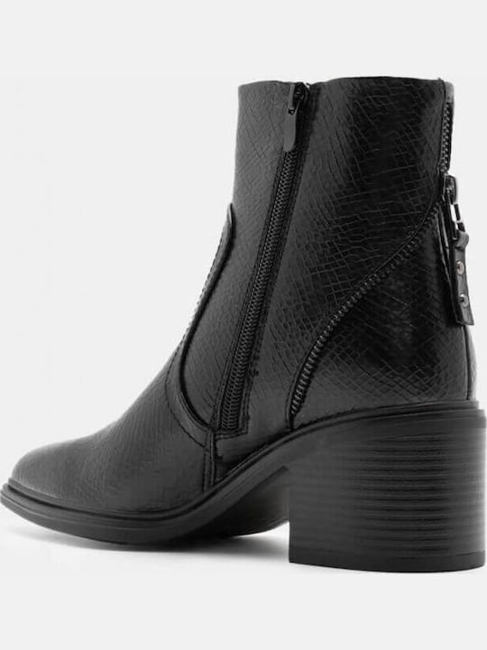 Stiefeletten Damen Schwarz