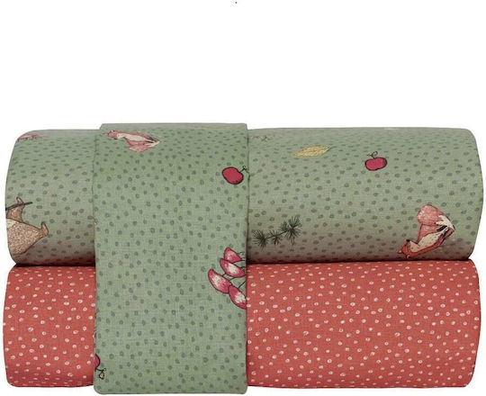 Kentia Single Set Picky Green 160x245cm