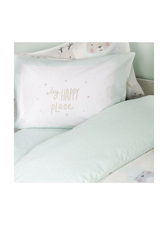 Nima Sheet Set Single with Elastic Band Cotton Happy 100x200cm 3pcs