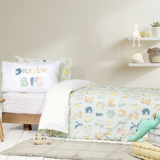 Nima Sheet Set Single with Elastic Band Cotton 100x200cm 3pcs