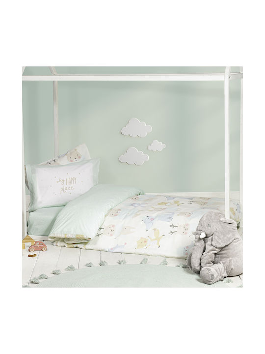 Nima Sheet Set Single Cotton Happy 170x255cm 3pcs