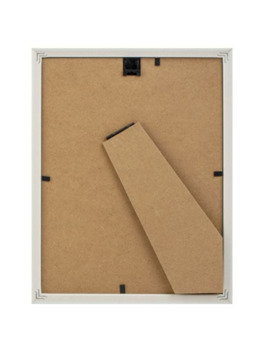 Wooden Photo Frame with Silver Frame