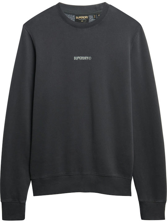 Micro Logo Hanorac Washed Black