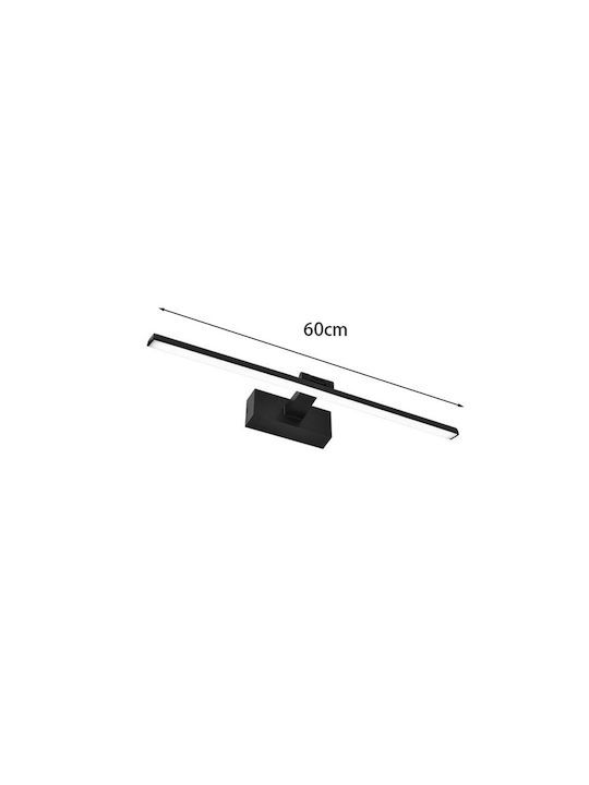 Pakketo Lamp Wall with Integrated LED Black 60x10x6cm