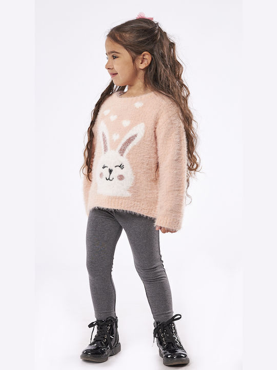 Kids' Sweater Long Sleeve Pink