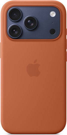 Apple Silicone Case με MagSafe Back Cover Silicone Terra Cotta (iPhone 17 Pro)