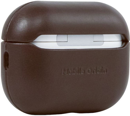 Mobile Origin Hülle Leder in Braun Farbe für Apple AirPods Pro 2