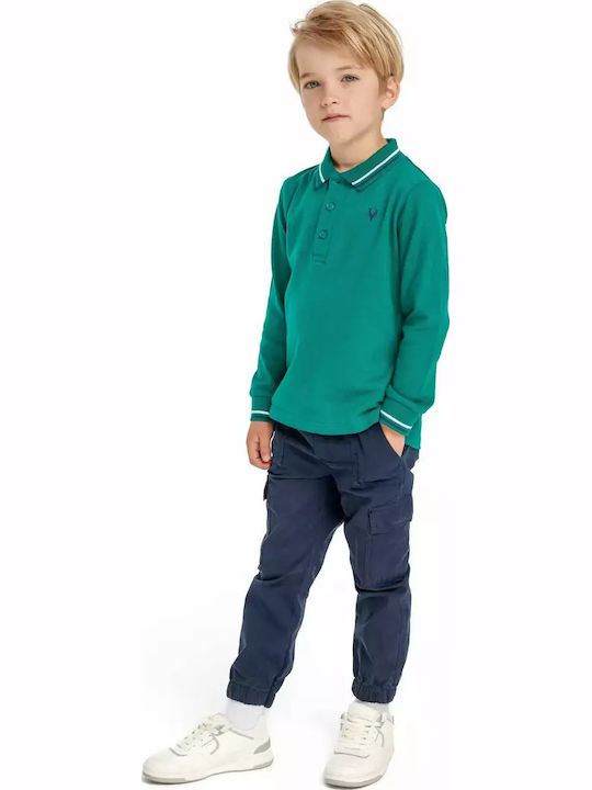 Kids' Shirt Long Sleeve Green