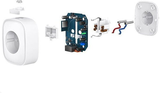 Gosund Nitebird Inteligent Bandă de alimentare 2 Prize cu 2 USB-A, Comutator și Telecomandă 2buc