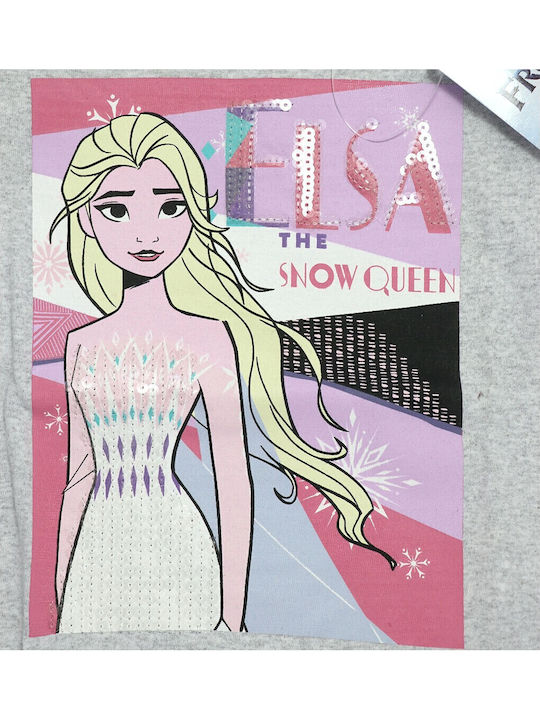 Kids' Shirt Long Sleeve Gray Frozen