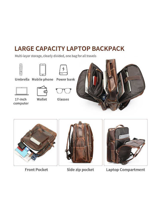 Cardinal Backpack Waterproof 35lt Brown