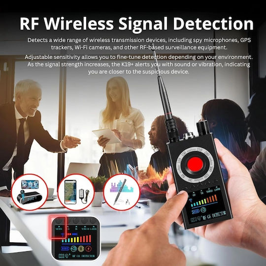 Camera & GPS Tracker Detector 100-8000MHz