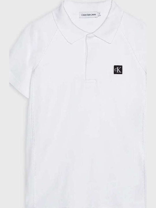 Kids' Polo Short Sleeve White