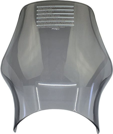 Puig Motorcycle Windshield & Windscreen Tinted Visor for Honda Hornet / Monkey / CBF 250 / CB 900 / Hornet 900 for Keeway Speed for Suzuki GSX 1400 / GSF 1200 Bandit for Triumph Bonneville / Scrambler / Speed / Street Twin / Thruxton 0869H