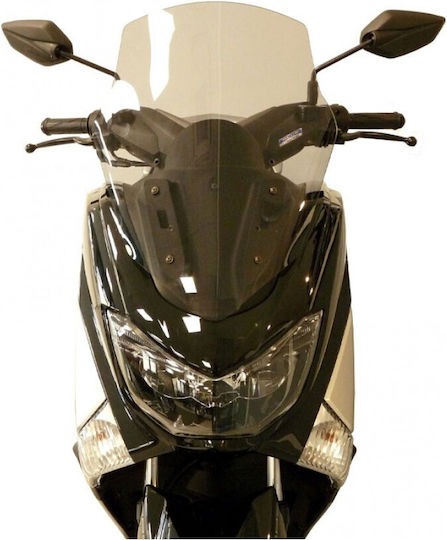 Fabbri Motorcycle Windshield & Windscreen Tinted Visor for Yamaha NMAX 125/150 2015-2017 3208/DS