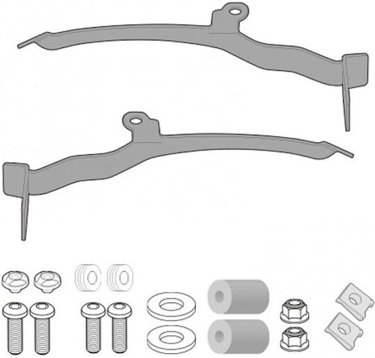 Givi Einbausatz Motorrad für Yamaha X-MAX D2111KIT