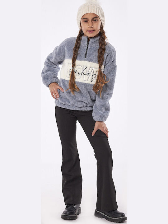 Kids' Shirt Long Sleeve Gray