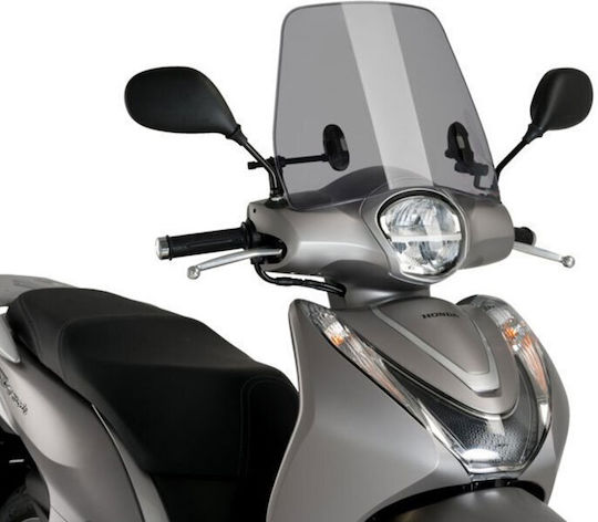 Puig Motorcycle Windshield & Windscreen Tinted Visor for Honda SH 125 20734H