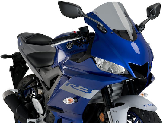 Puig Motorcycle Windshield & Windscreen Tinted Visor for Yamaha YZF-R3 3737H