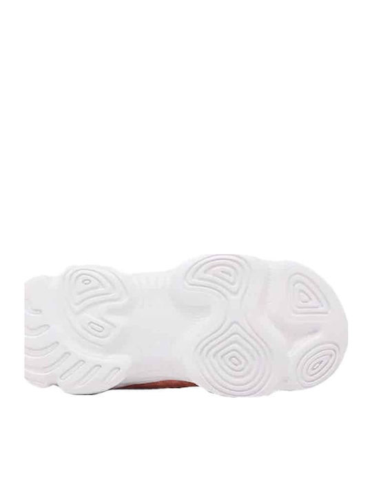 Memory Musha Παιδικά Sneakers Ανατομικά με Σκρατς Πορτοκαλί