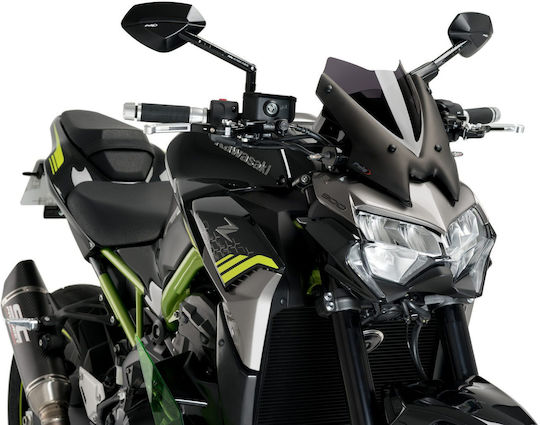 Puig Motorcycle Windshield & Windscreen Tinted Visor for Kawasaki Z900 3840F