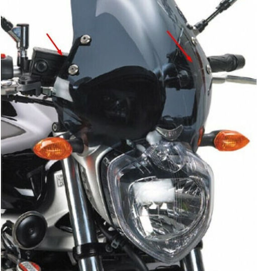 Givi Κιτ Τοποθέτησης Ζελατίνας Μοτοσυκλέτας D140KIT για Yamaha FZ6 Fazer GIVYAMKIT03