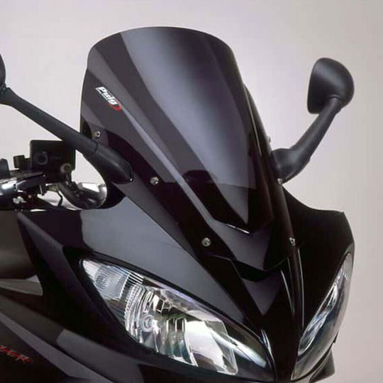 Puig Motorcycle Windshield & Windscreen Tinted Visor for Yamaha FZ1 Fazer 2006-2016 4061F