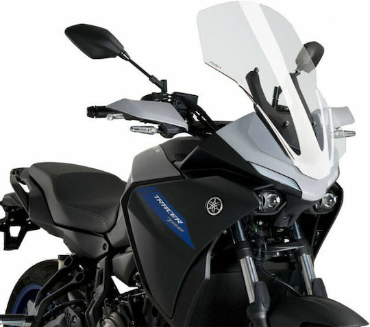 Puig Transparentes Visier Motorrad Touring für Yamaha Tracer 700 20434W
