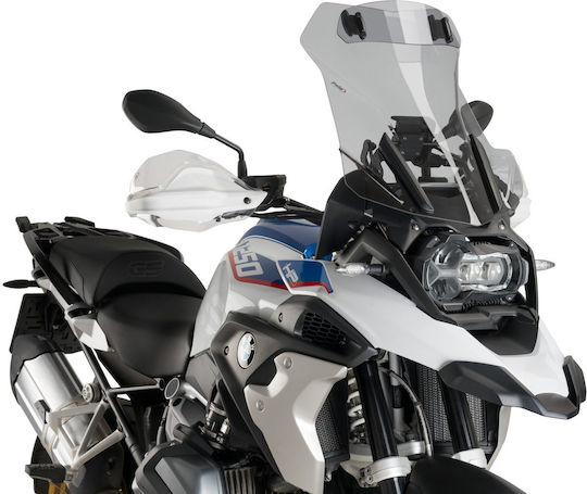 Puig Touring Motorcycle Windshield & Windscreen Tinted Visor for BMW R 1200 GS Adventure 2013-2018 6504H