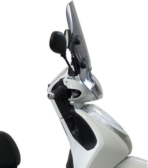 Fabbri Motorcycle Windshield & Windscreen Tinted Visor for Honda SH 125 2021 3403/LS