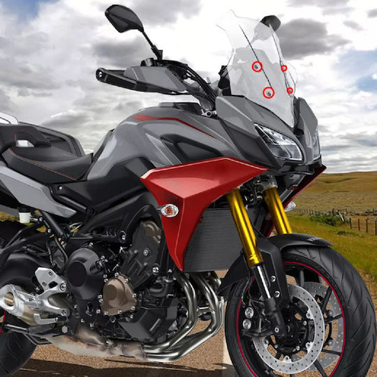 Διάφανη Ζελατίνα Μοτοσυκλέτας για Yamaha Tracer 900 XX-2790-CLR