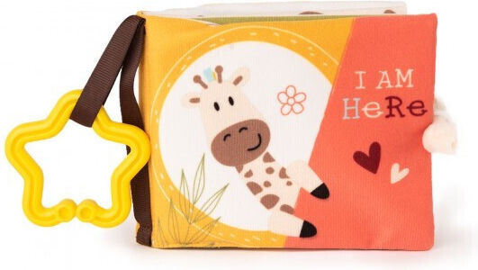 Amek Toys Aktivitätsbuch Giraffe aus Stoff