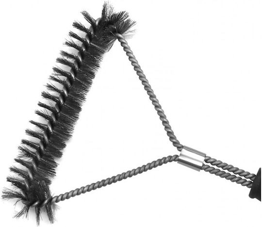 Aj Stainless Steel Grill Cleaning Brush Bbq 30x14cm