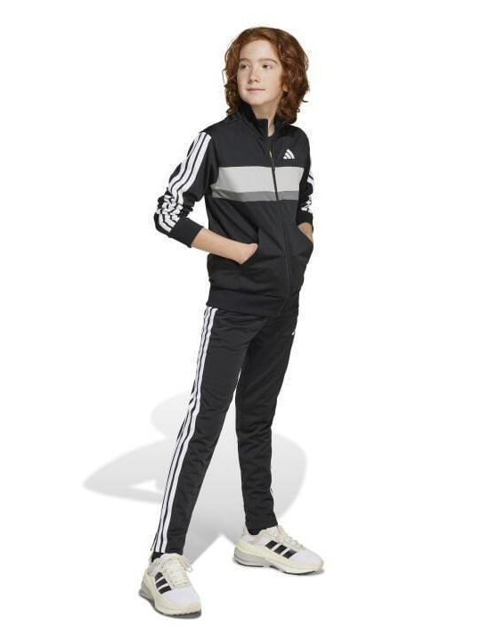 Kids Sweatpants Set With Jacket Black 3 Pieces