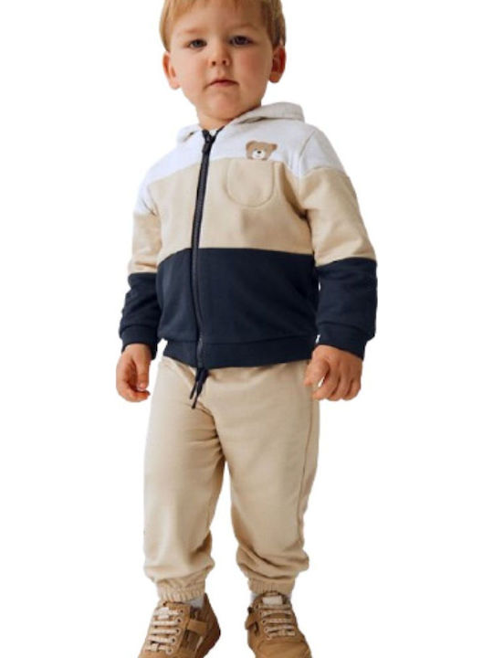 Kids Sweatpants Set Blue 3pcs