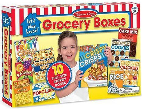 Melissa & Doug Boxed Food Play Set 10τμχ 10τμχ