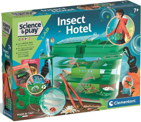 Clementoni Insect Hotel Lernspiel Experimente für 7+ Jahre Jahre