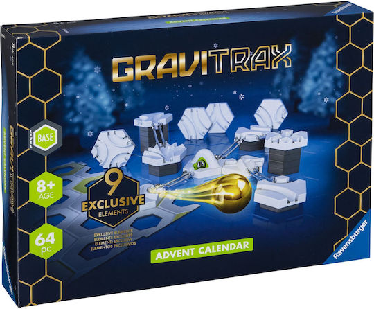 Ravensburger Advent Calendar Slopes, Track Εκπαιδευτικό Παιχνίδι Γνώσεων Gravitrax