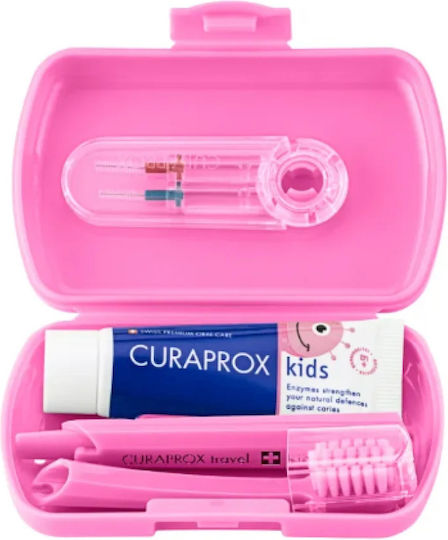 Curaprox Children's Toothpaste Set with Toothbrush for 6+ Years 5 Pieces 10ml