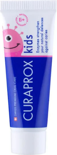 Curaprox Children's Toothpaste Set with Toothbrush for 6+ Years 5 Pieces 10ml