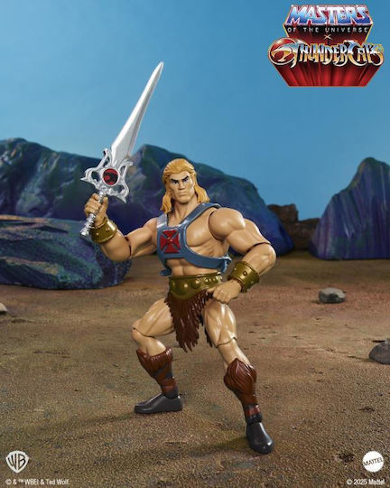 Action Figure Masters Of The Universe X Thundercats - He-man Masters of the Universe 14cm.