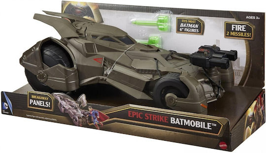 Action Figure Epic Strike Batmobile Justice League Batman for 3+ years Years 15cm.