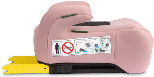 Caretero Jaguar Детско Столче за Кола Бустер i-Размер с Isofix Розов