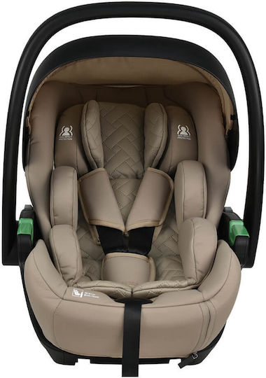 Bebe Stars Baby Καθισματάκι Αυτοκινήτου i-Size Natural Beige