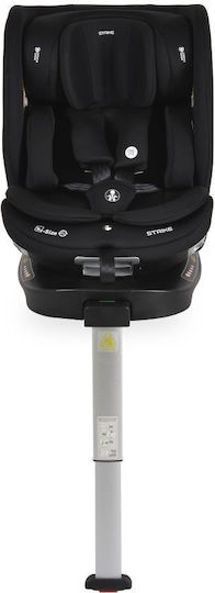 Moni Strike Καθισματάκι Αυτοκινήτου i-Size με Isofix Deep Black 0-36 kg